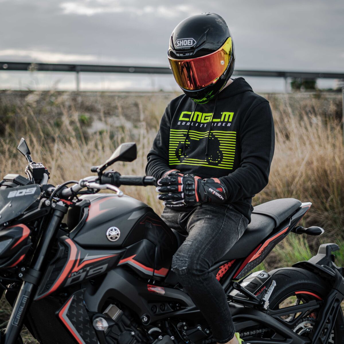 Sudadera Unisex - CMGLM RR Fluor