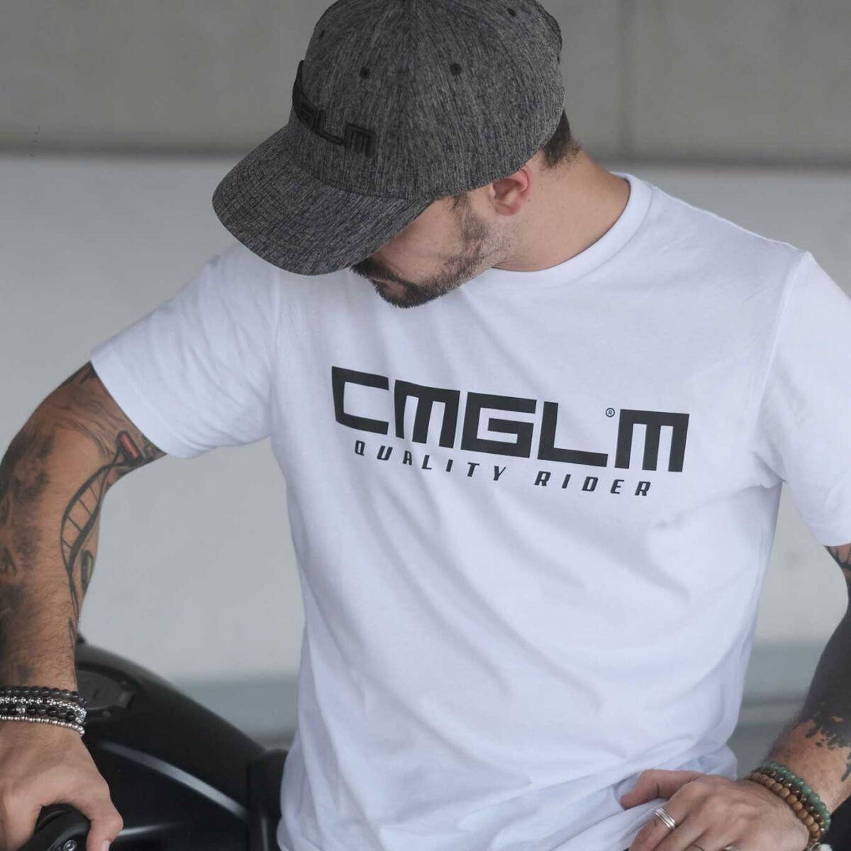 Camiseta unisex CMGLM Core White / Black