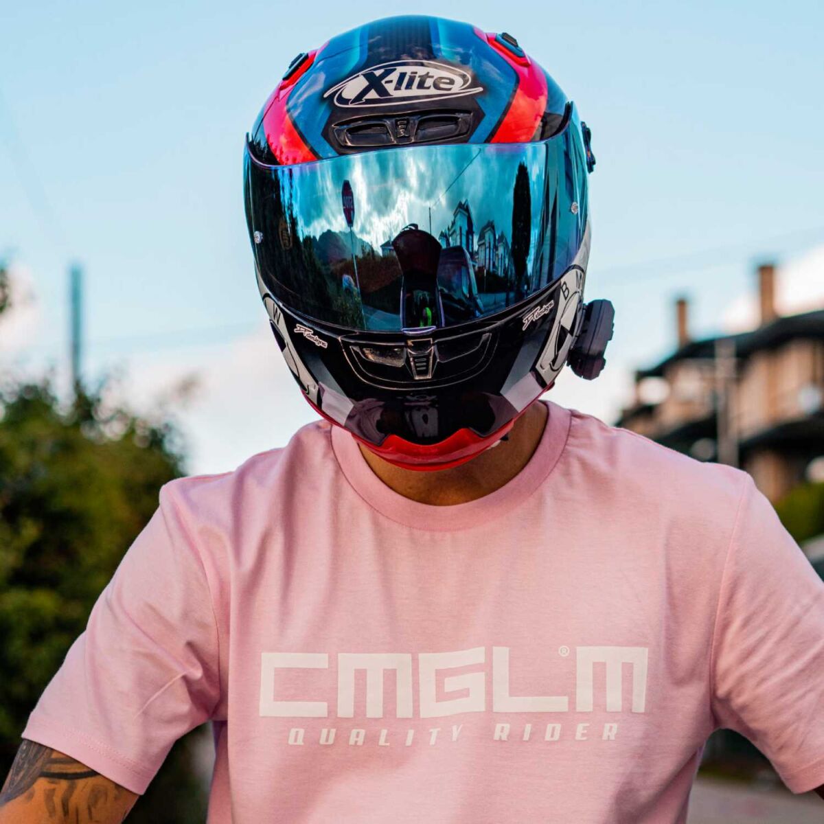Camiseta unisex CMGLM Core Pink / White