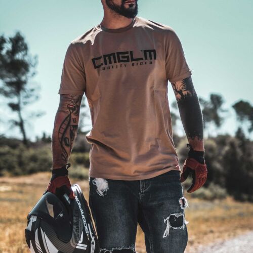 Alternative view of Camiseta unisex CMGLM Core Camel / Black