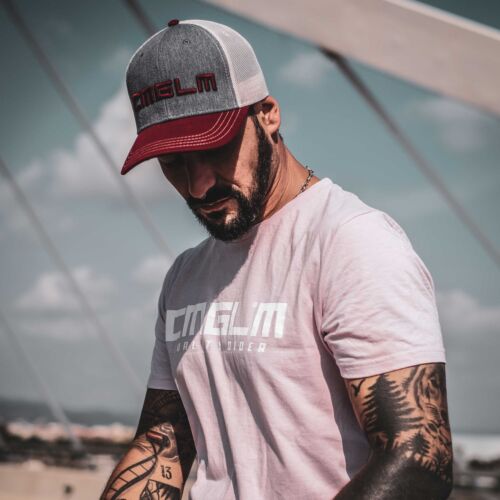Alternative view of Gorra CMGLM - Bordeux / Grey / Beige